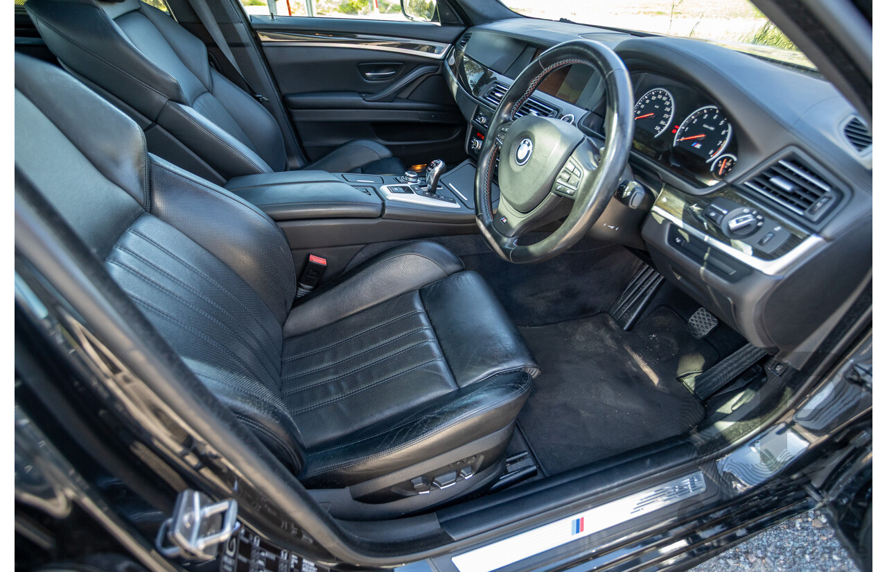 7/2012 BMW M5 F10 MY12 4d Sedan Sapphire Black Metallic Twin Turbo V8 4.4L