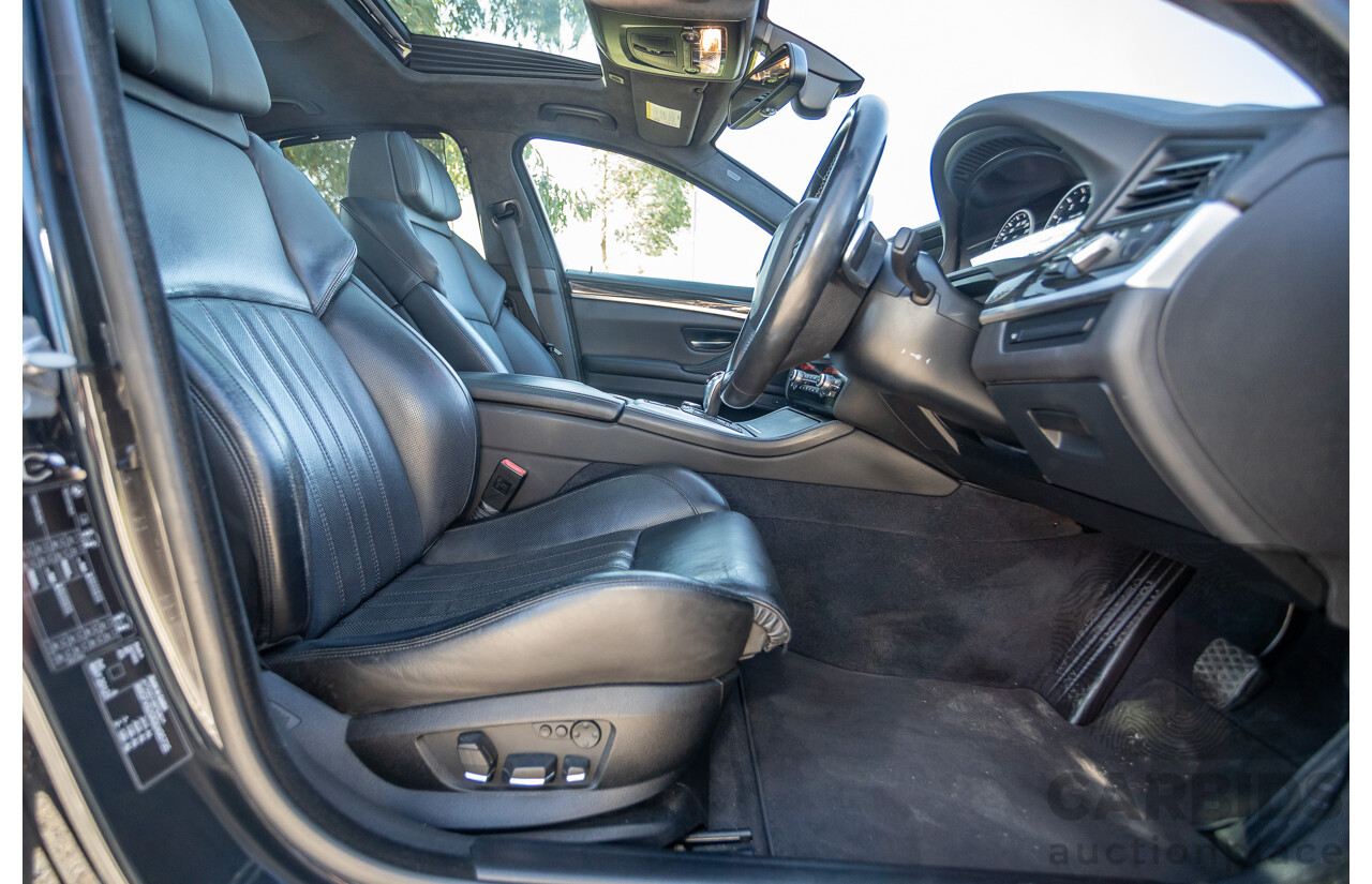 7/2012 BMW M5 F10 MY12 4d Sedan Sapphire Black Metallic Twin Turbo V8 4.4L