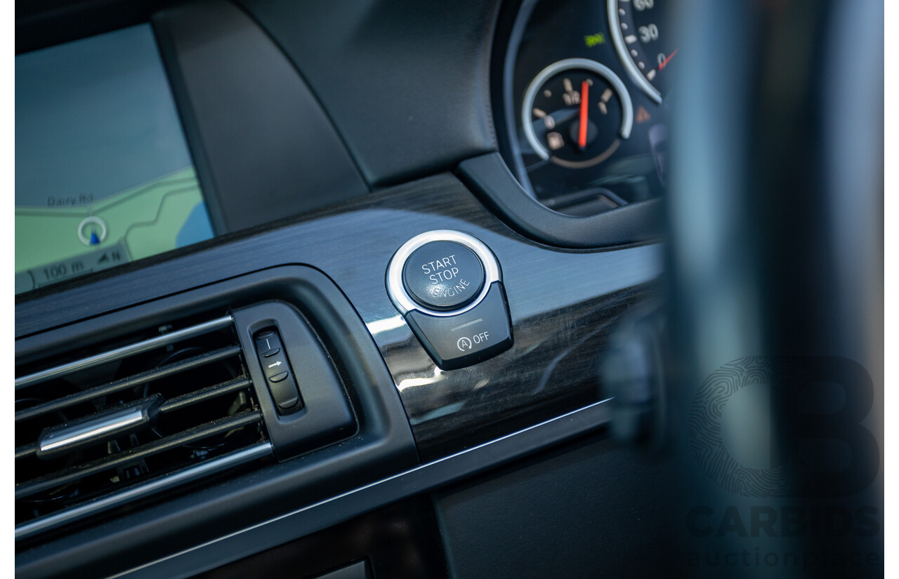 7/2012 BMW M5 F10 MY12 4d Sedan Sapphire Black Metallic Twin Turbo V8 4.4L