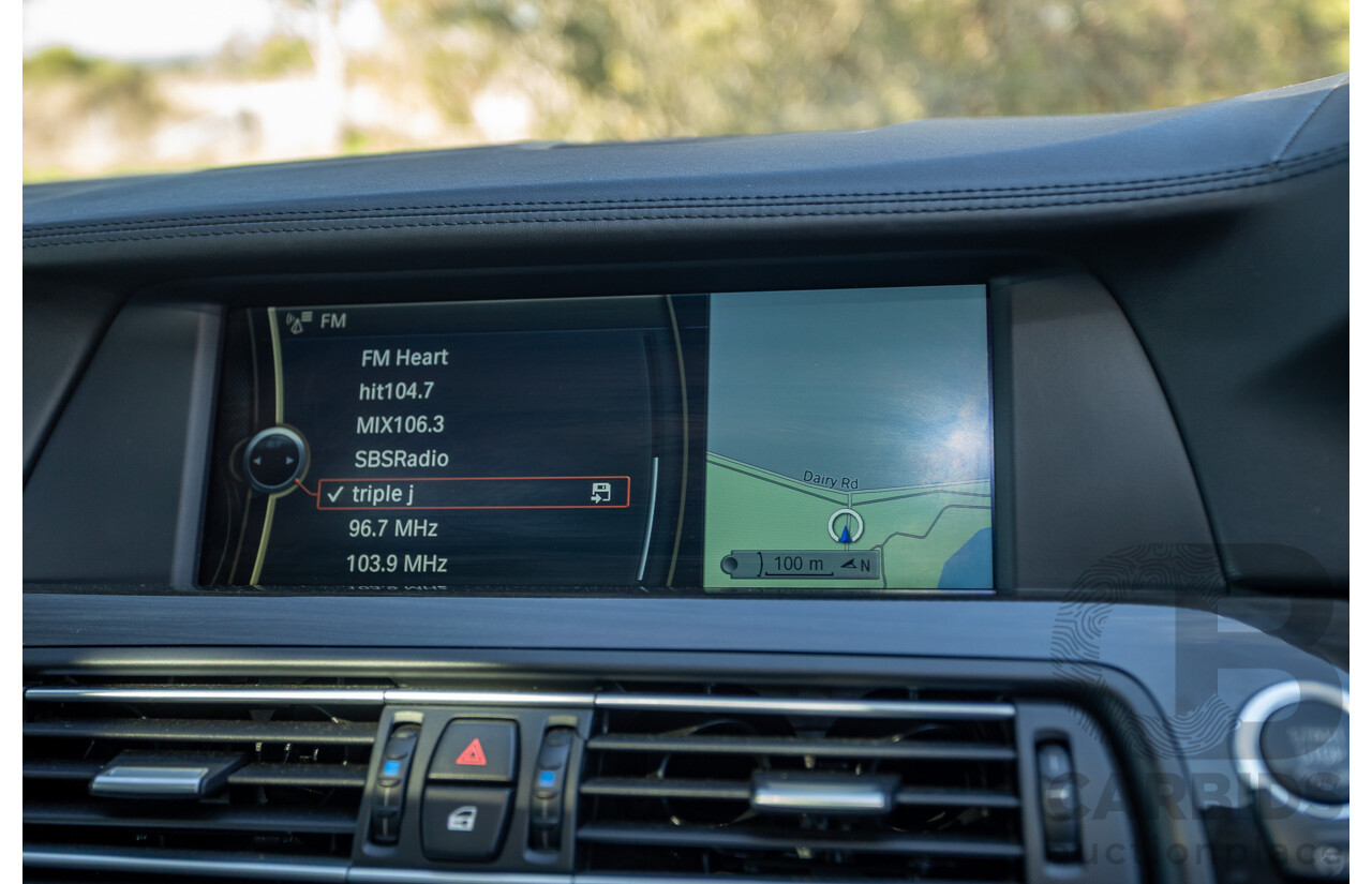 7/2012 BMW M5 F10 MY12 4d Sedan Sapphire Black Metallic Twin Turbo V8 4.4L