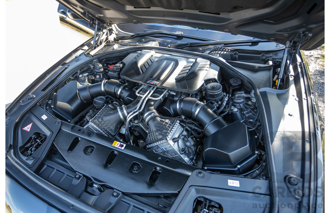 7/2012 BMW M5 F10 MY12 4d Sedan Sapphire Black Metallic Twin Turbo V8 4.4L