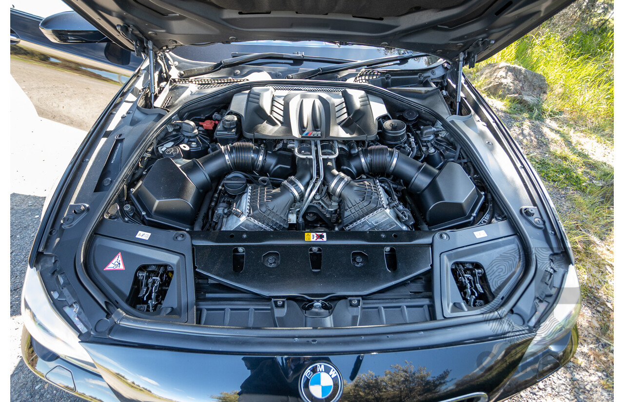 7/2012 BMW M5 F10 MY12 4d Sedan Sapphire Black Metallic Twin Turbo V8 4.4L
