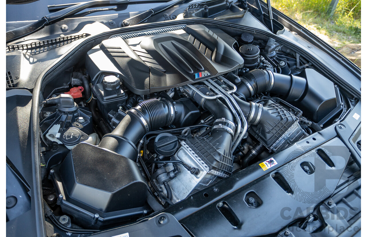 7/2012 BMW M5 F10 MY12 4d Sedan Sapphire Black Metallic Twin Turbo V8 4.4L