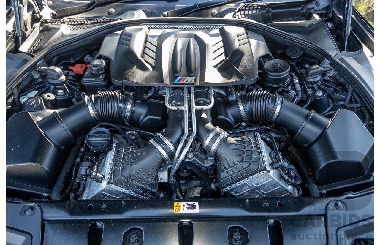 7/2012 BMW M5 F10 MY12 4d Sedan Sapphire Black Metallic Twin Turbo V8 4.4L