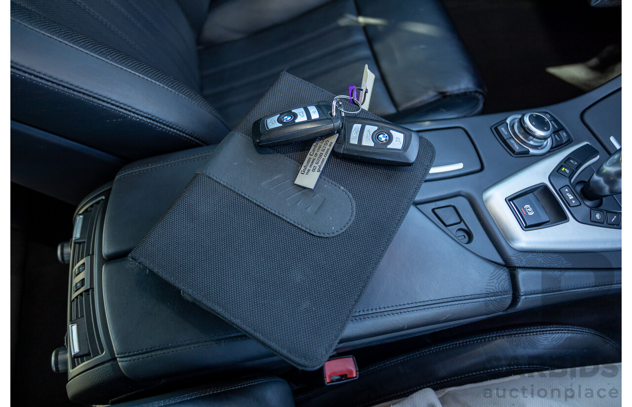 7/2012 BMW M5 F10 MY12 4d Sedan Sapphire Black Metallic Twin Turbo V8 4.4L