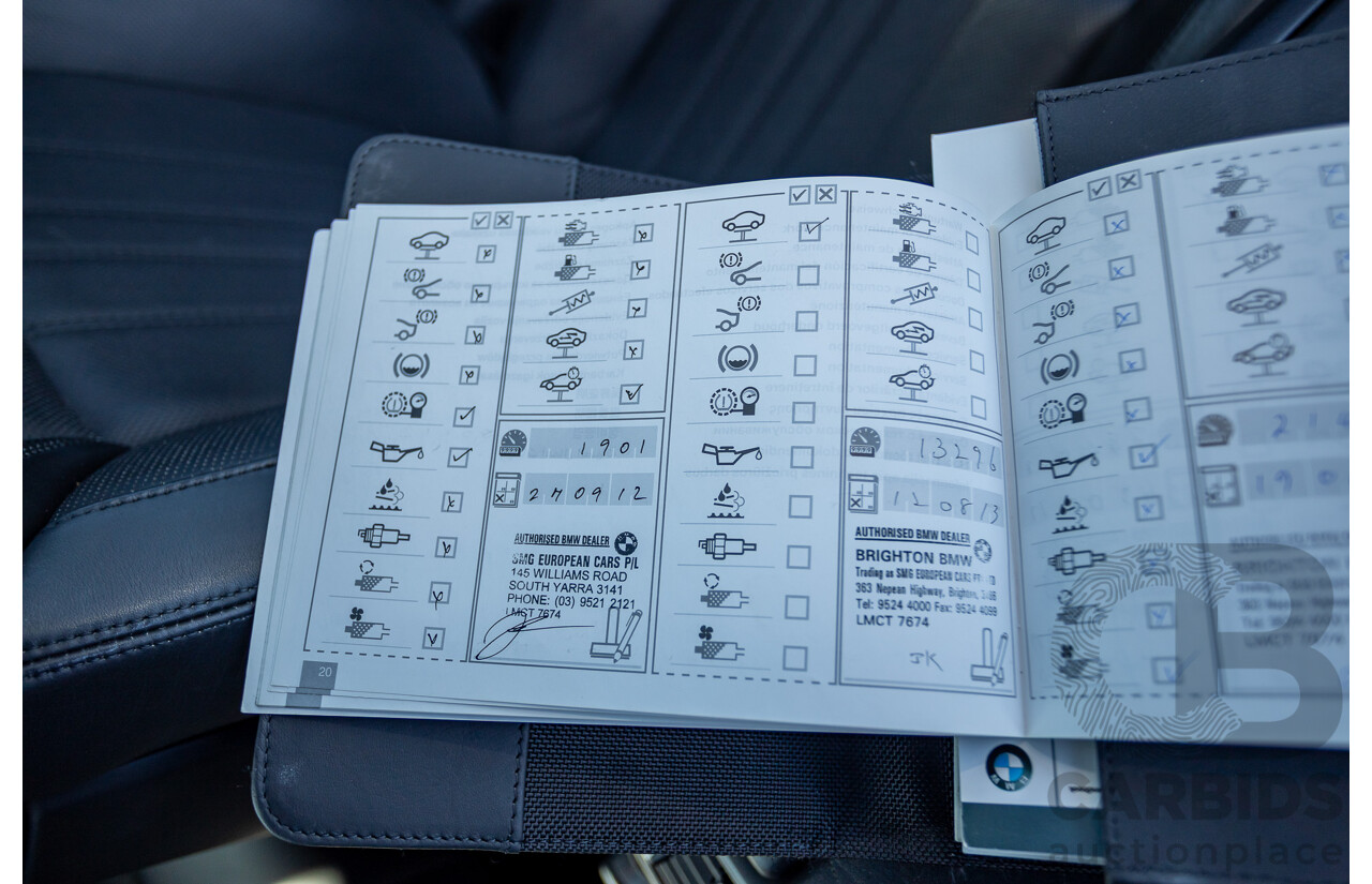 7/2012 BMW M5 F10 MY12 4d Sedan Sapphire Black Metallic Twin Turbo V8 4.4L