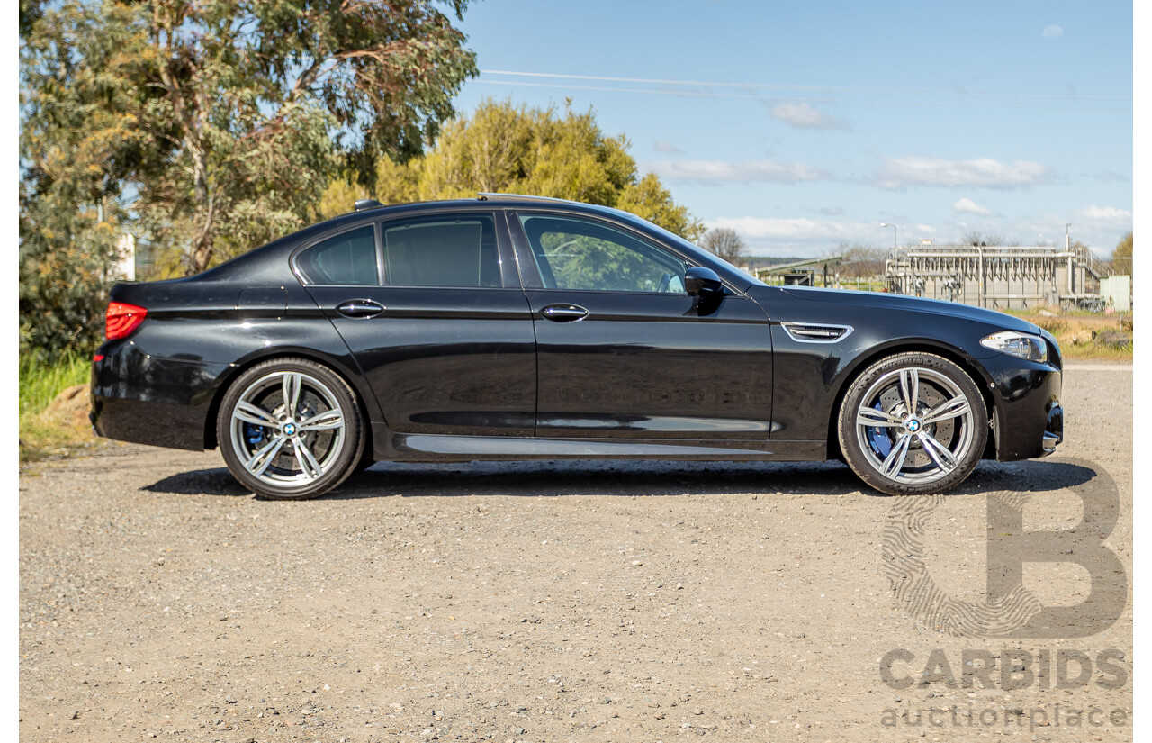 7/2012 BMW M5 F10 MY12 4d Sedan Sapphire Black Metallic Twin Turbo V8 4.4L