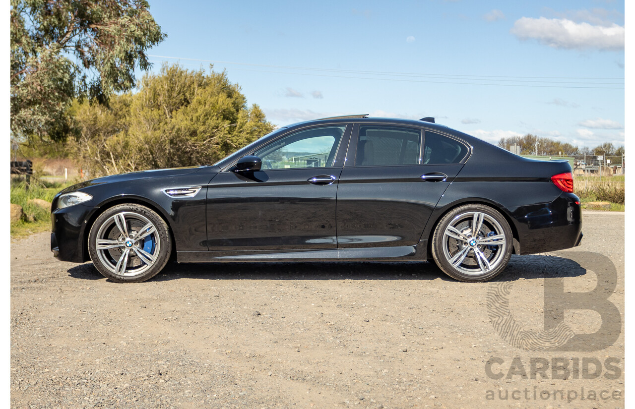 7/2012 BMW M5 F10 MY12 4d Sedan Sapphire Black Metallic Twin Turbo V8 4.4L