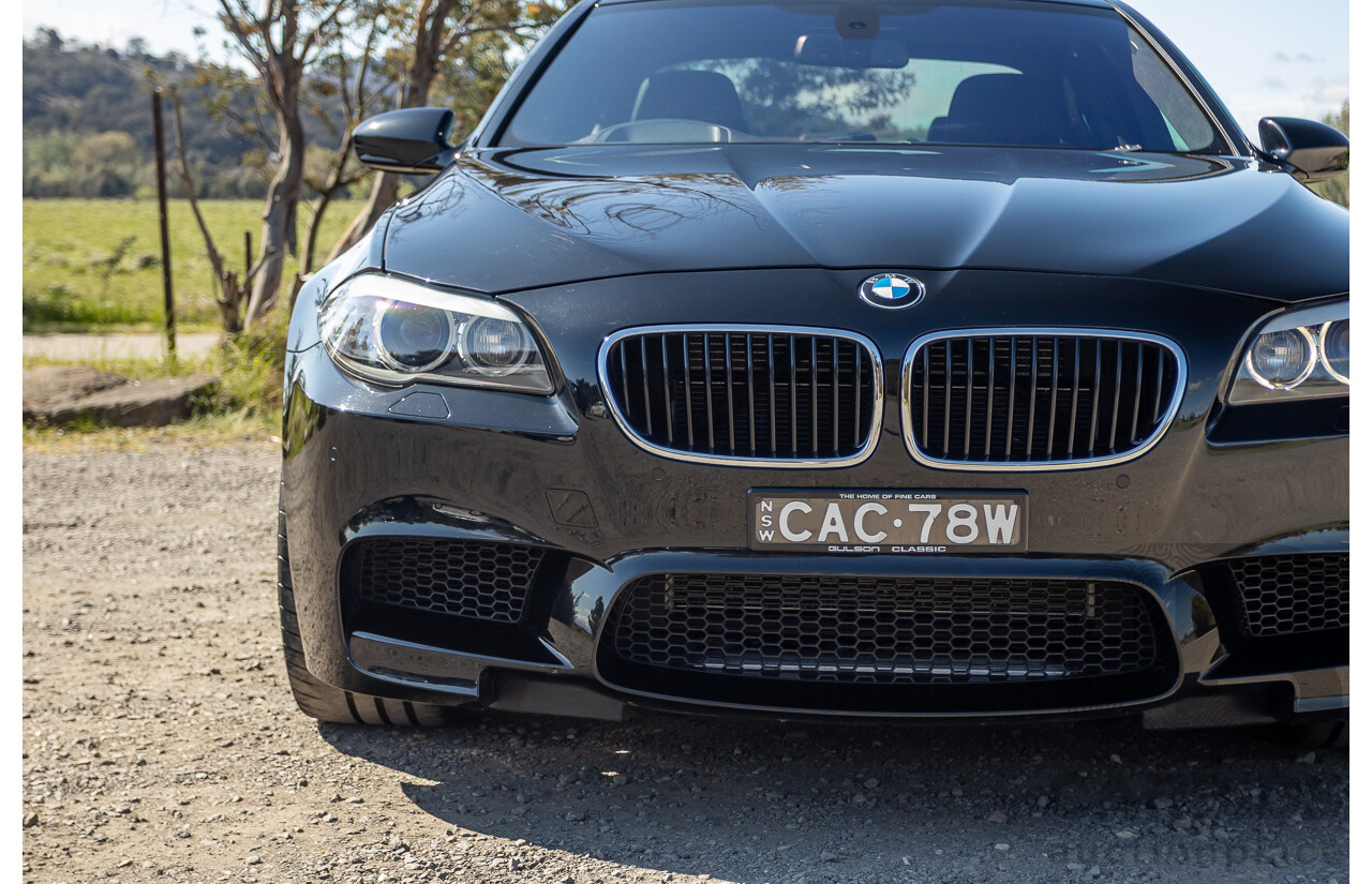 7/2012 BMW M5 F10 MY12 4d Sedan Sapphire Black Metallic Twin Turbo V8 4.4L