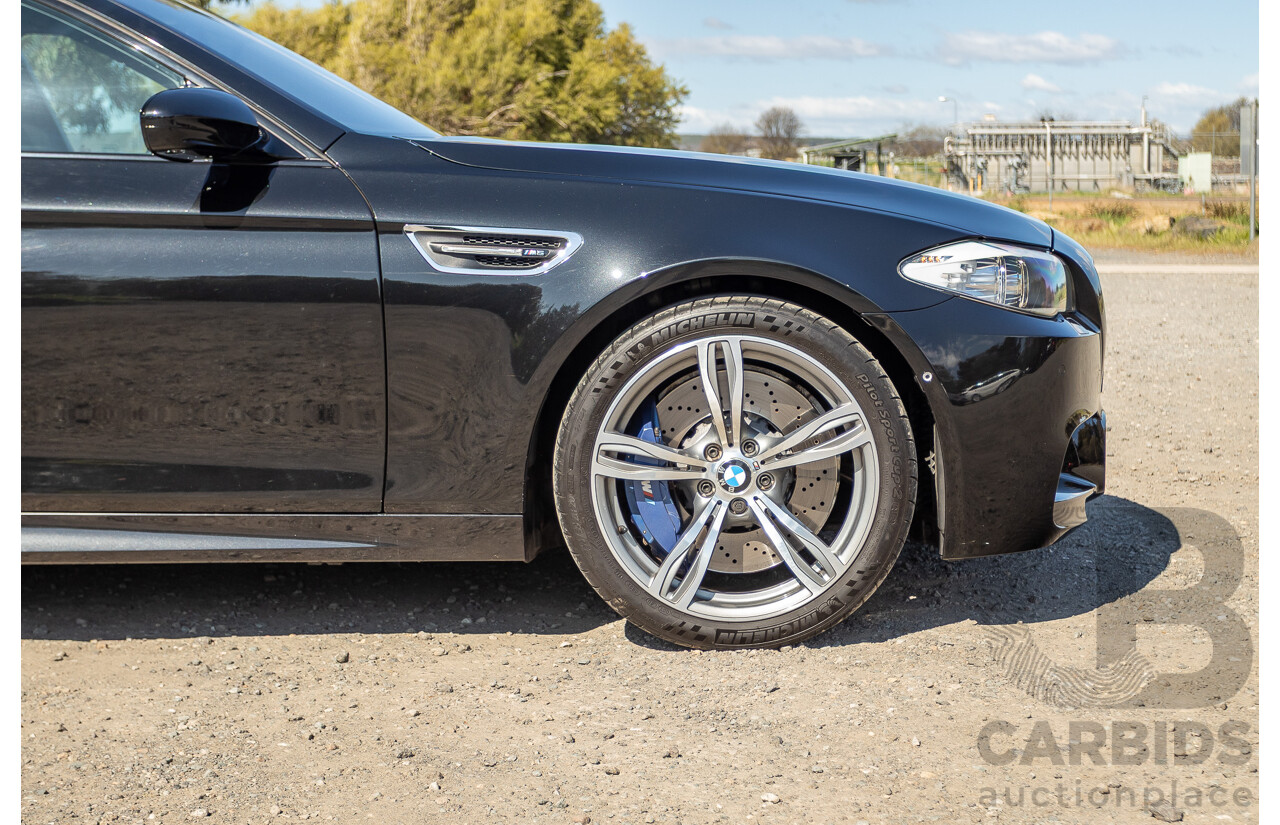 7/2012 BMW M5 F10 MY12 4d Sedan Sapphire Black Metallic Twin Turbo V8 4.4L