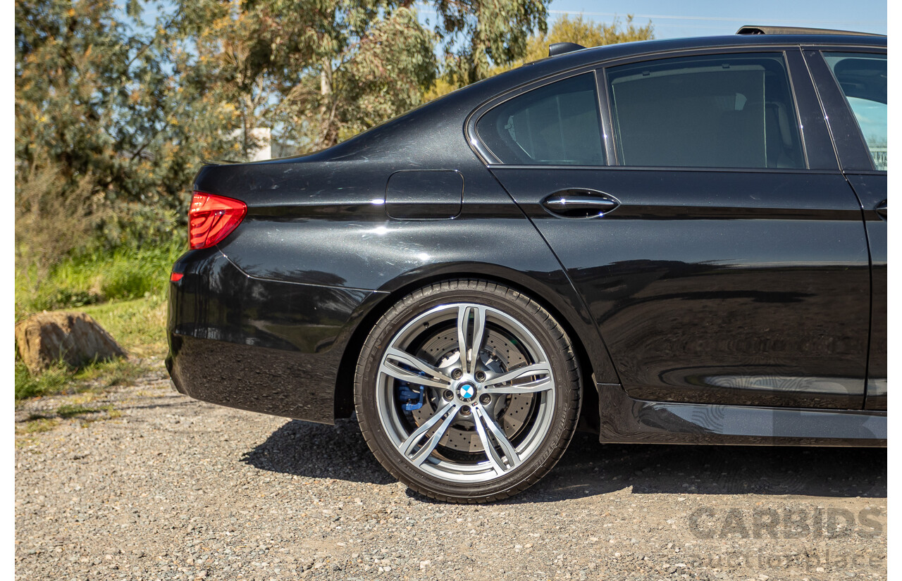 7/2012 BMW M5 F10 MY12 4d Sedan Sapphire Black Metallic Twin Turbo V8 4.4L