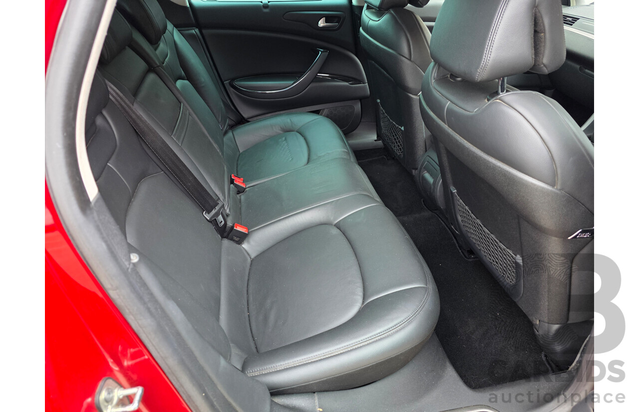 2/2011 Citroen C5 2.0 HDI Exclusive Tourer X7 MY10 4d Wagon Maroon 2.0L