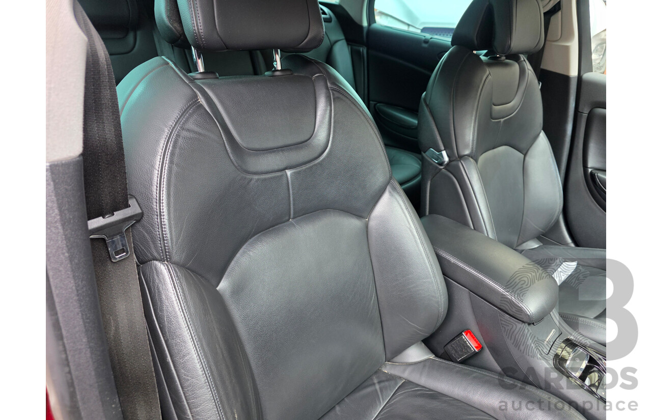 2/2011 Citroen C5 2.0 HDI Exclusive Tourer X7 MY10 4d Wagon Maroon 2.0L