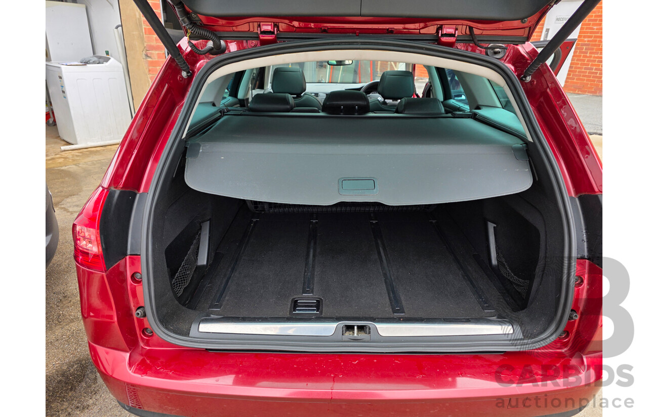 2/2011 Citroen C5 2.0 HDI Exclusive Tourer X7 MY10 4d Wagon Maroon 2.0L