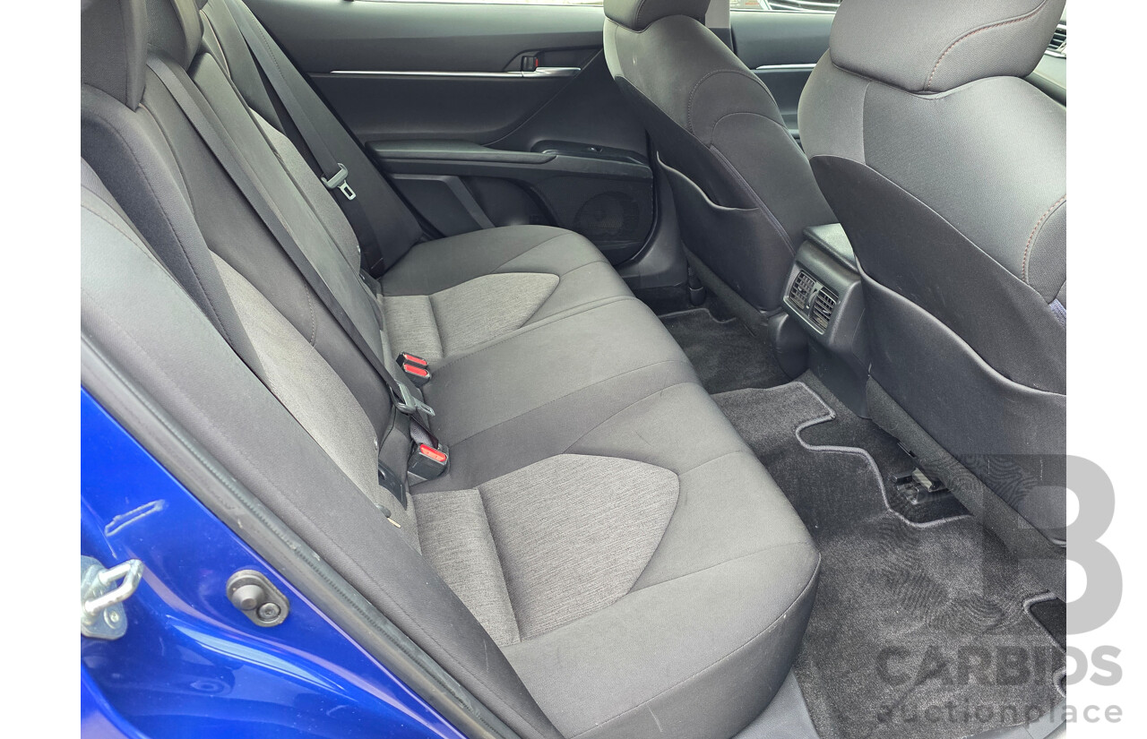 08/2018 Toyota Camry Ascent ASV70R 4D Sedan Dark Blue Mica 2.5L