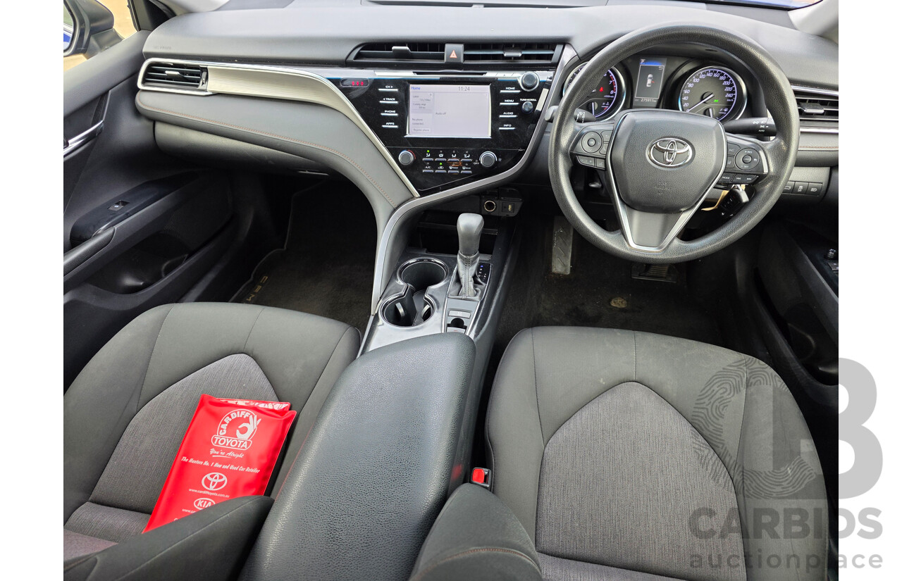 08/2018 Toyota Camry Ascent ASV70R 4D Sedan Dark Blue Mica 2.5L
