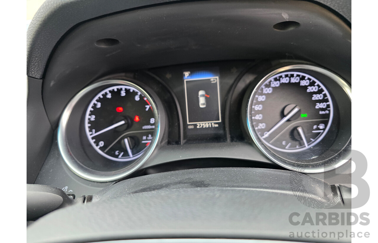 08/2018 Toyota Camry Ascent ASV70R 4D Sedan Dark Blue Mica 2.5L