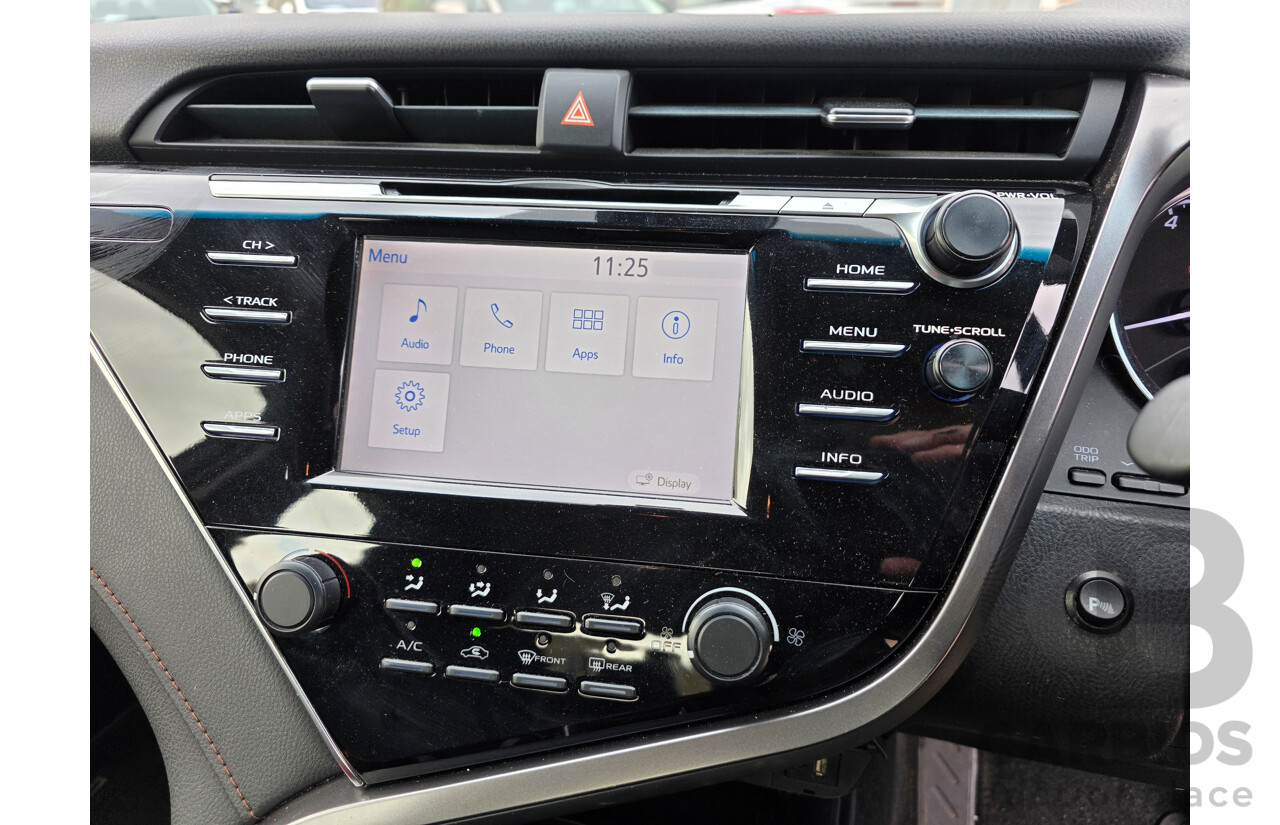 08/2018 Toyota Camry Ascent ASV70R 4D Sedan Dark Blue Mica 2.5L