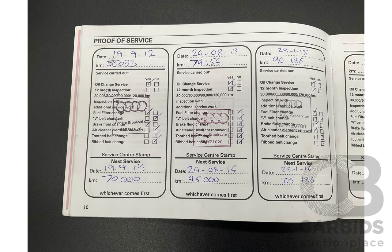 12/2009 Audi A3 Sportback 2.0 TFSI Quattro AMB 8P MY10 5d Hatchback Deep Green Pearl Turbo 2.0L