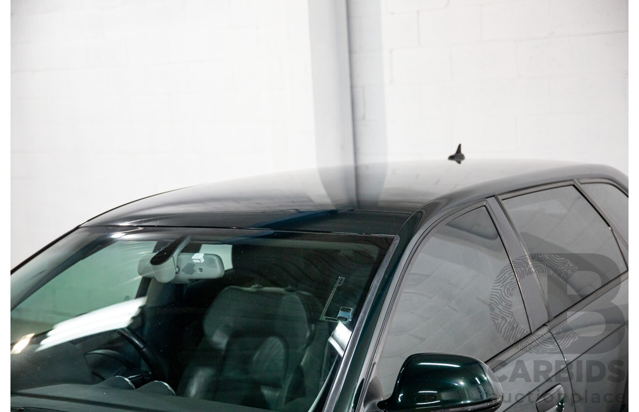 12/2009 Audi A3 Sportback 2.0 TFSI Quattro AMB 8P MY10 5d Hatchback Deep Green Pearl Turbo 2.0L