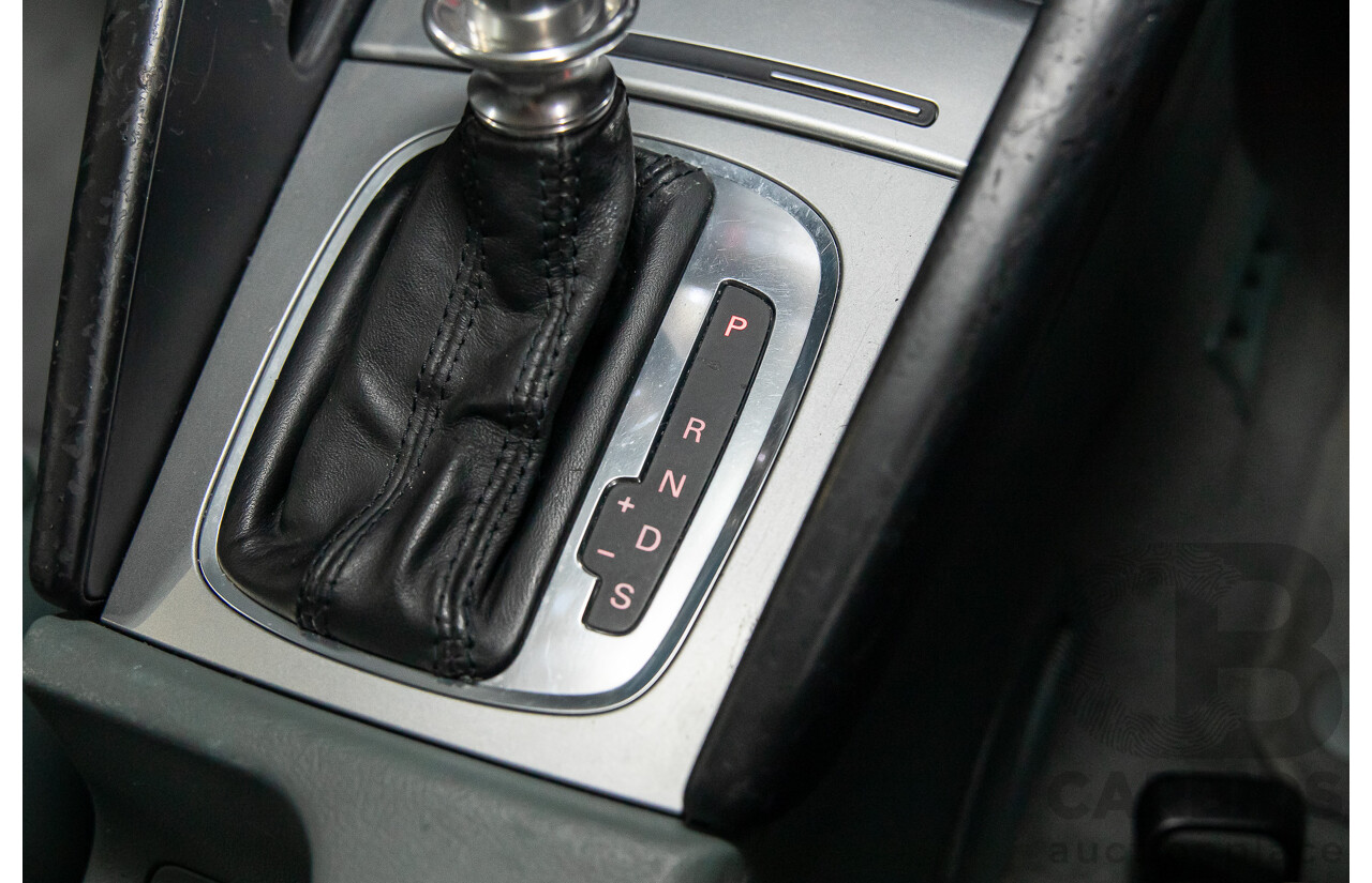 12/2009 Audi A3 Sportback 2.0 TFSI Quattro AMB 8P MY10 5d Hatchback Deep Green Pearl Turbo 2.0L