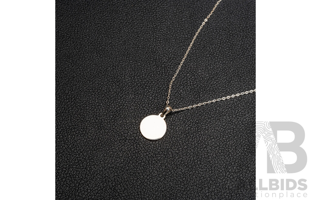 BRAND NEW - 'The Earth is in Our Hands' Sterling Silver Pendant & Necklace, 2.47 Grams