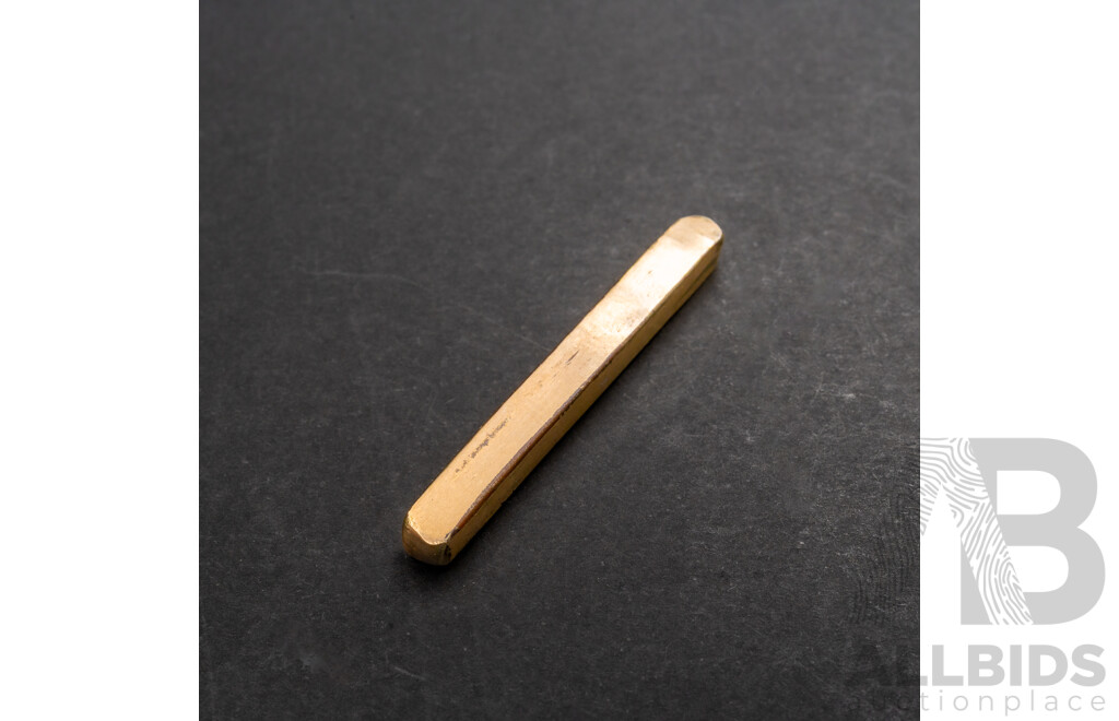 SCRAP GOLD 9CT BAR, 10.72 Grams