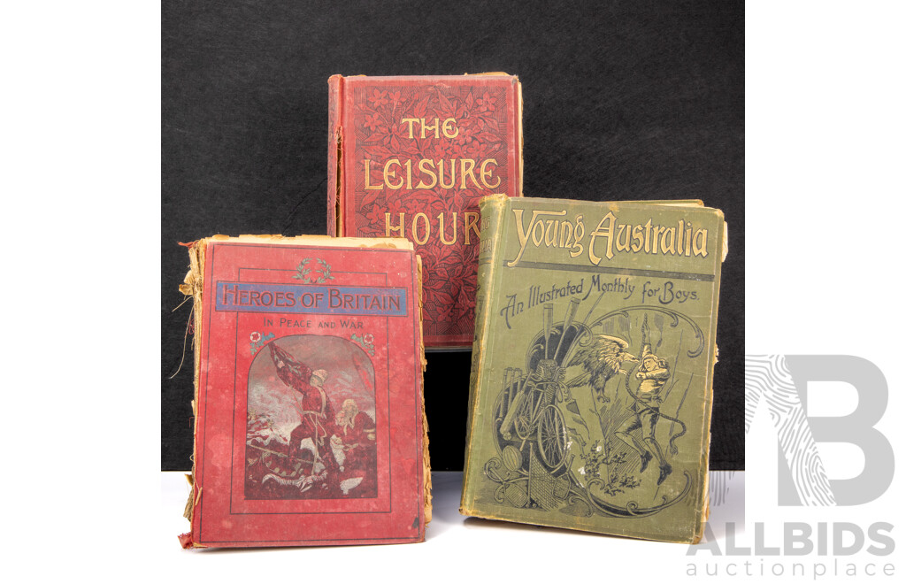 Antique British & Australian Literature Collection (c. 1878-1900)