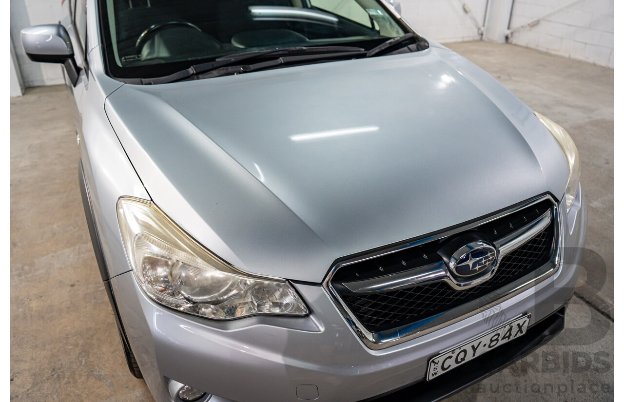 1/2014 Subaru XV 2.0i-L MY14 4d Wagon Ice Silver Metallic 2.0L