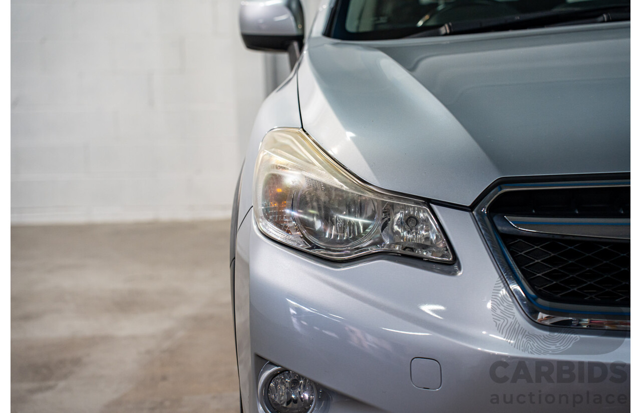 1/2014 Subaru XV 2.0i-L MY14 4d Wagon Ice Silver Metallic 2.0L