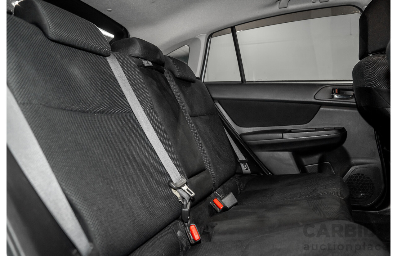 1/2014 Subaru XV 2.0i-L MY14 4d Wagon Ice Silver Metallic 2.0L