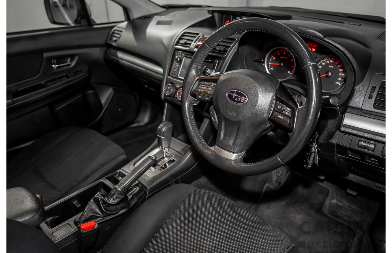 1/2014 Subaru XV 2.0i-L MY14 4d Wagon Ice Silver Metallic 2.0L