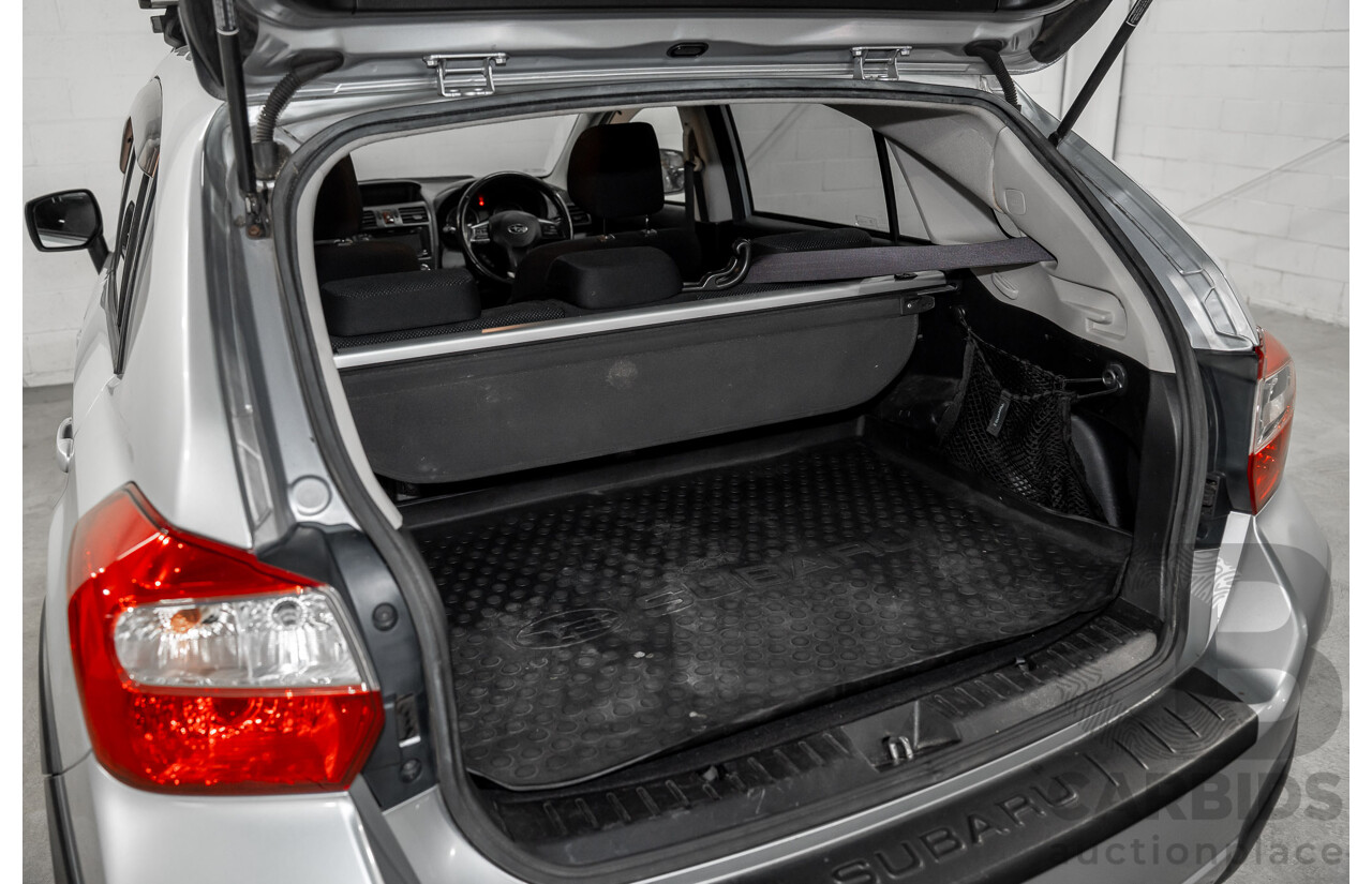 1/2014 Subaru XV 2.0i-L MY14 4d Wagon Ice Silver Metallic 2.0L