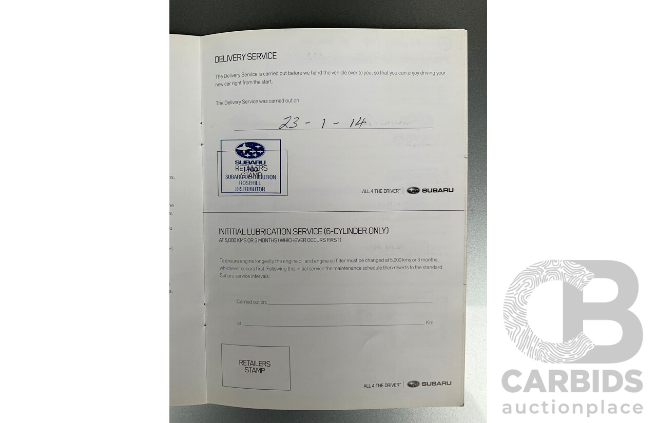 1/2014 Subaru XV 2.0i-L MY14 4d Wagon Ice Silver Metallic 2.0L