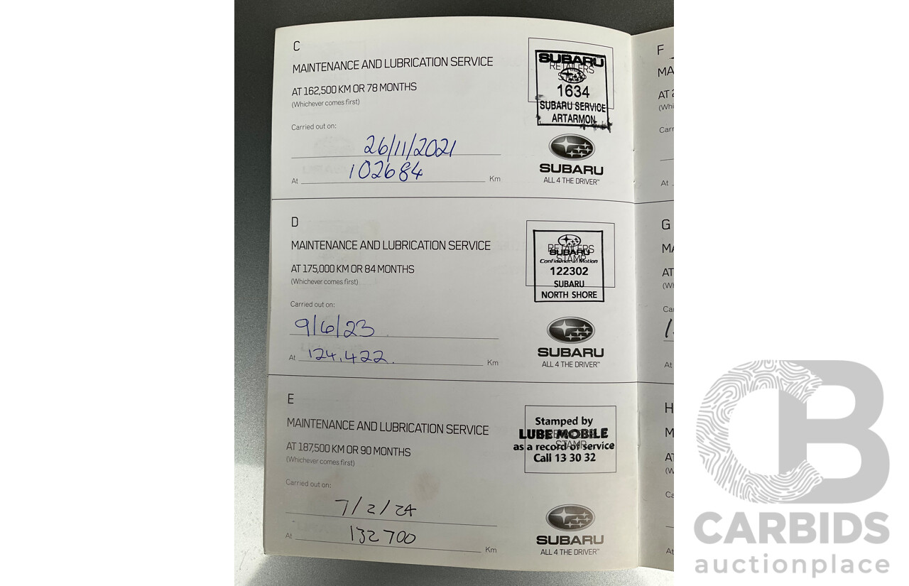 1/2014 Subaru XV 2.0i-L MY14 4d Wagon Ice Silver Metallic 2.0L