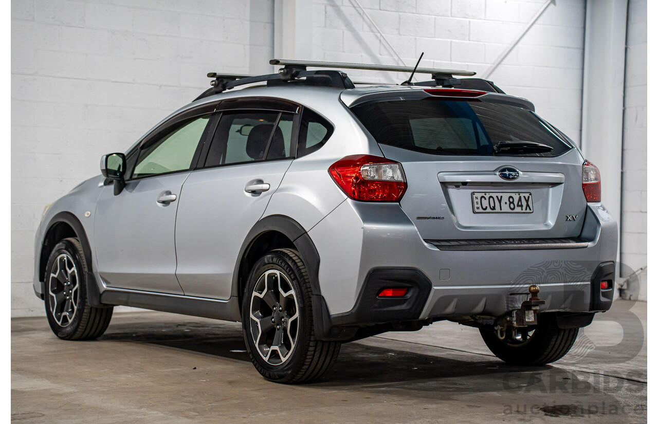 1/2014 Subaru XV 2.0i-L MY14 4d Wagon Ice Silver Metallic 2.0L