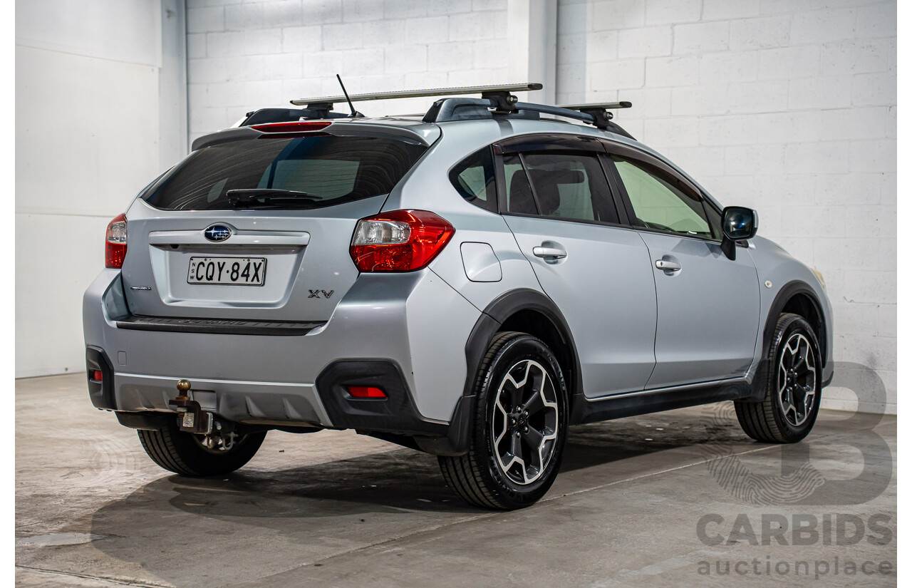1/2014 Subaru XV 2.0i-L MY14 4d Wagon Ice Silver Metallic 2.0L