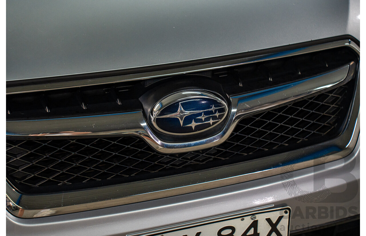 1/2014 Subaru XV 2.0i-L MY14 4d Wagon Ice Silver Metallic 2.0L