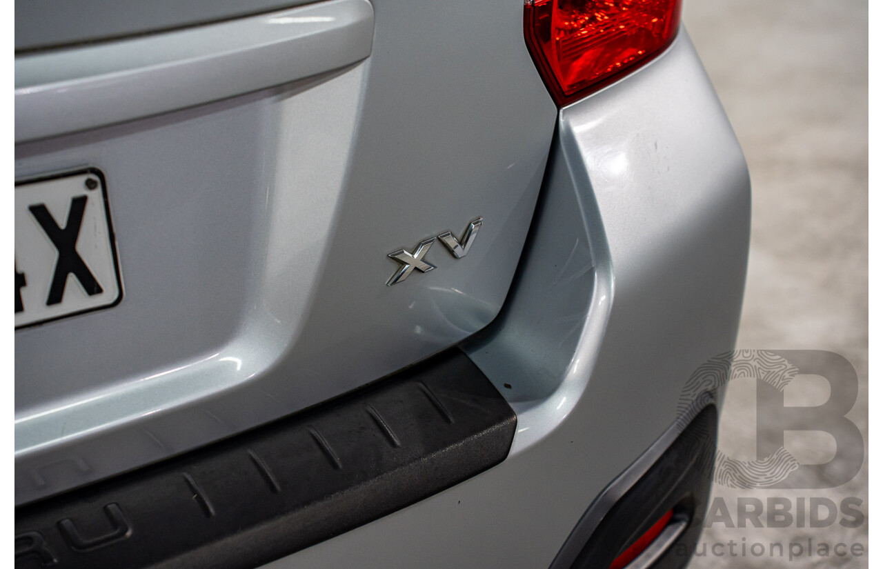 1/2014 Subaru XV 2.0i-L MY14 4d Wagon Ice Silver Metallic 2.0L