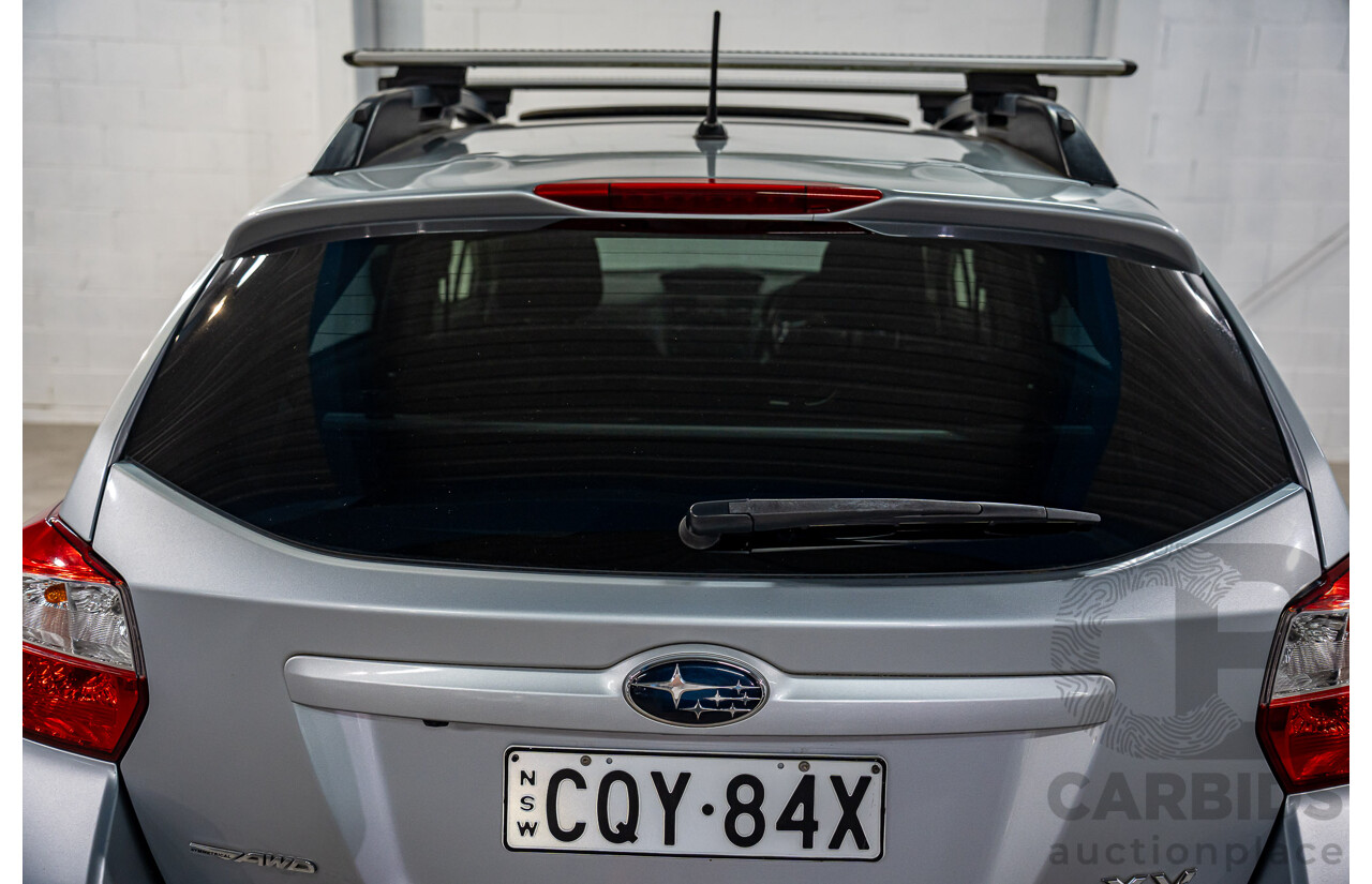 1/2014 Subaru XV 2.0i-L MY14 4d Wagon Ice Silver Metallic 2.0L