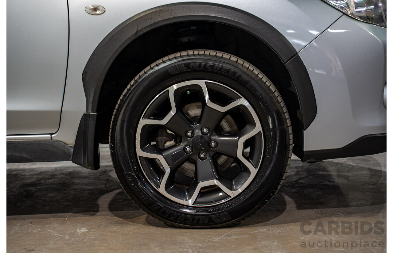 1/2014 Subaru XV 2.0i-L MY14 4d Wagon Ice Silver Metallic 2.0L