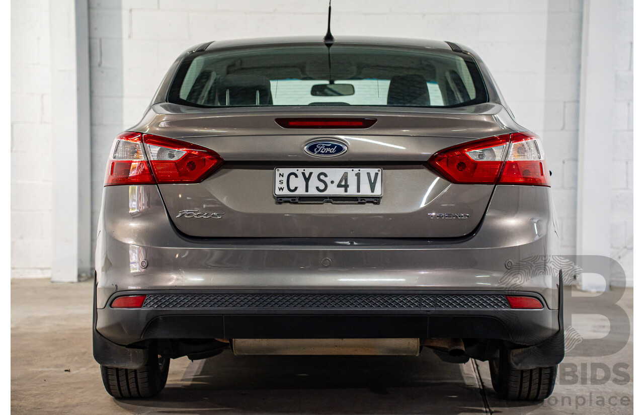 8/2012 Ford Focus Trend LW 4d Sedan Lunar Sky Metallic 2.0L