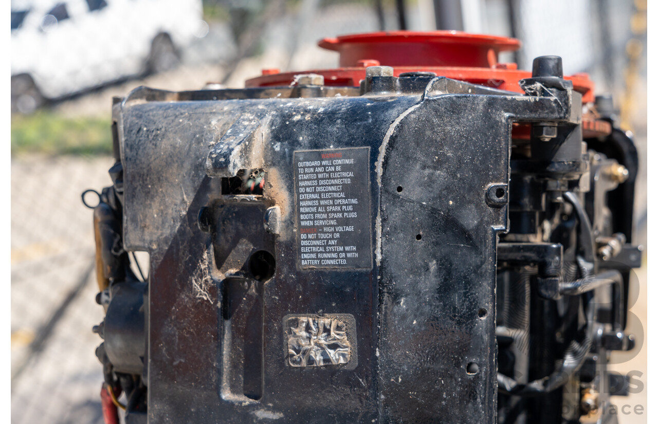 1991, Quintrex Fishabout Aluminum Runabout with 50 HP Mercury Blueband Outboard Motor and Water Snake Electric Trolling Motor on Bow