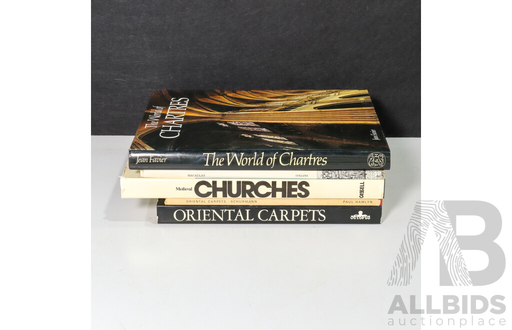Five Books Relating to Churches and Carpets Including Medieval Churches, Cathedral, Oriental Carpets