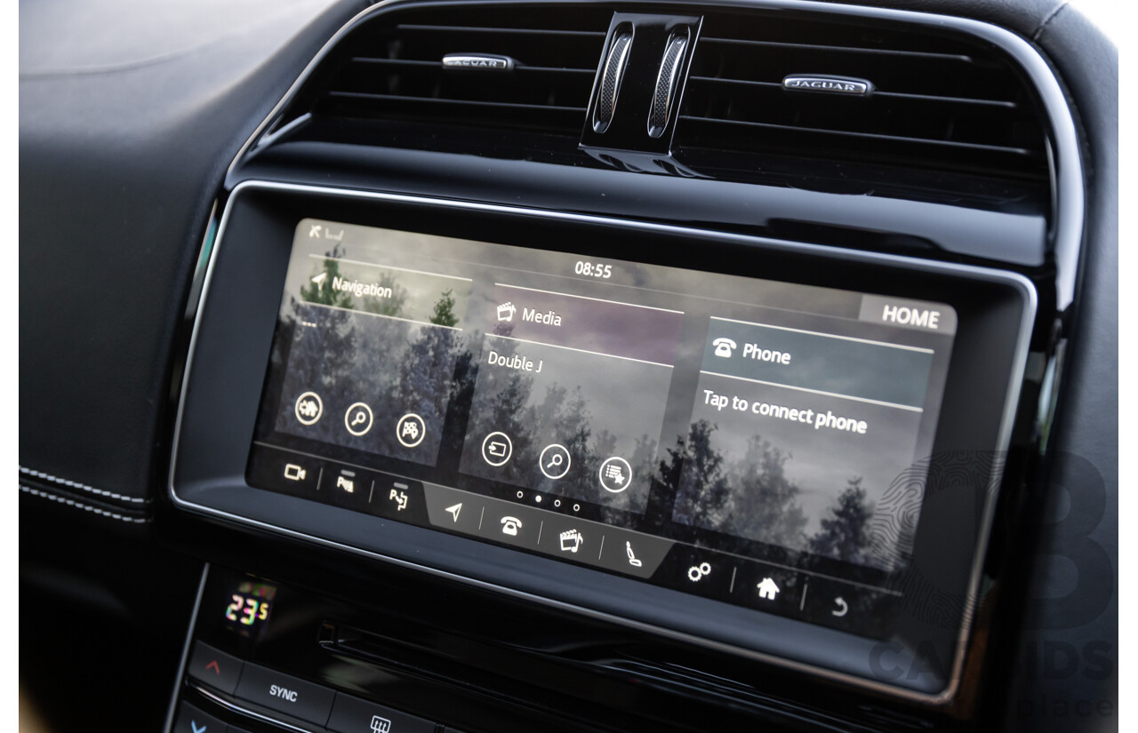 03/2018 Jaguar XE S 35t (280kW RWD) MY18 4d Sedan Carpathian Grey Metallic Supercharged V6 3.0L