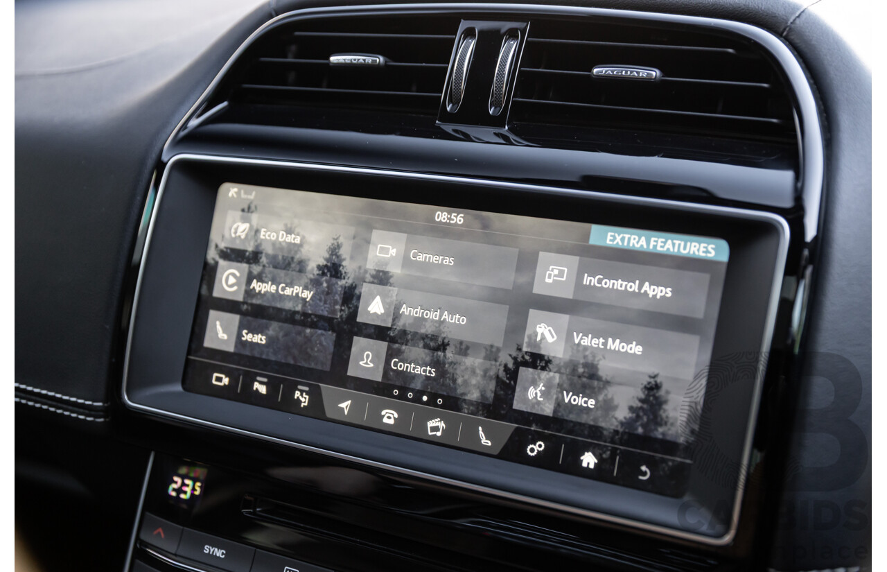 03/2018 Jaguar XE S 35t (280kW RWD) MY18 4d Sedan Carpathian Grey Metallic Supercharged V6 3.0L