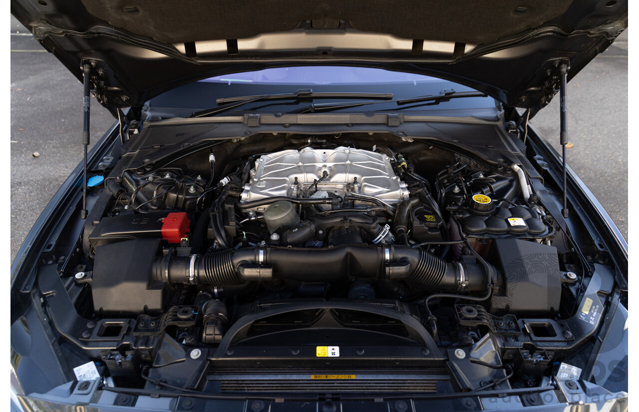 03/2018 Jaguar XE S 35t (280kW RWD) MY18 4d Sedan Carpathian Grey Metallic Supercharged V6 3.0L