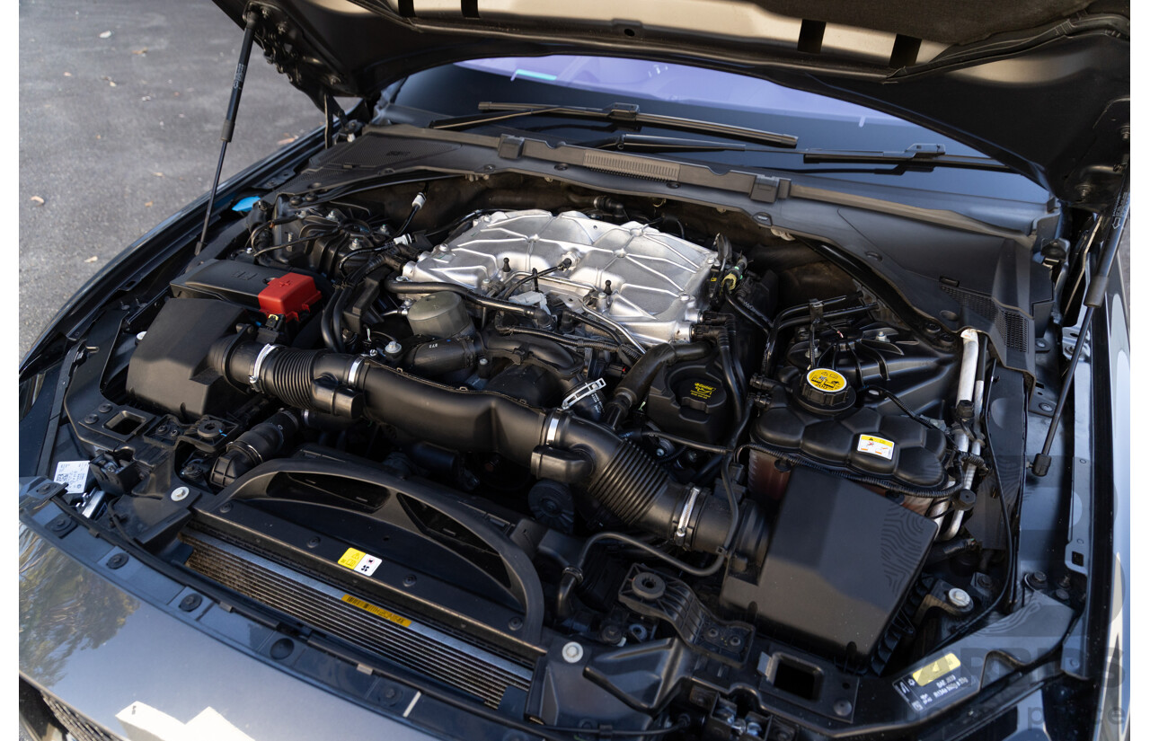 03/2018 Jaguar XE S 35t (280kW RWD) MY18 4d Sedan Carpathian Grey Metallic Supercharged V6 3.0L