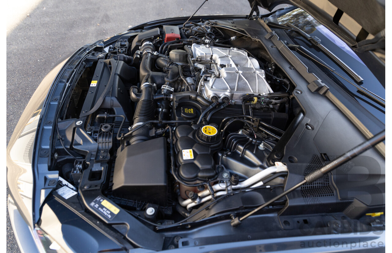 03/2018 Jaguar XE S 35t (280kW RWD) MY18 4d Sedan Carpathian Grey Metallic Supercharged V6 3.0L