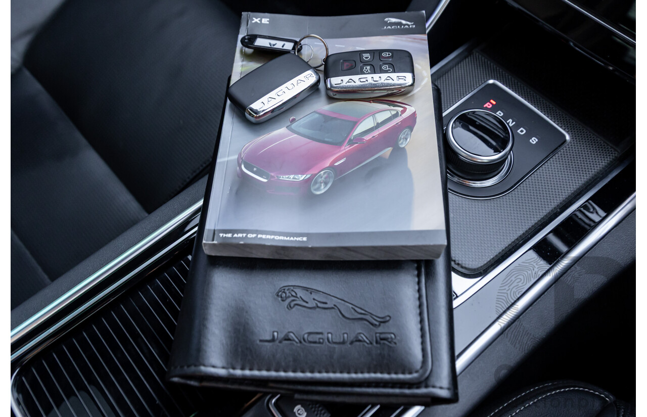 03/2018 Jaguar XE S 35t (280kW RWD) MY18 4d Sedan Carpathian Grey Metallic Supercharged V6 3.0L